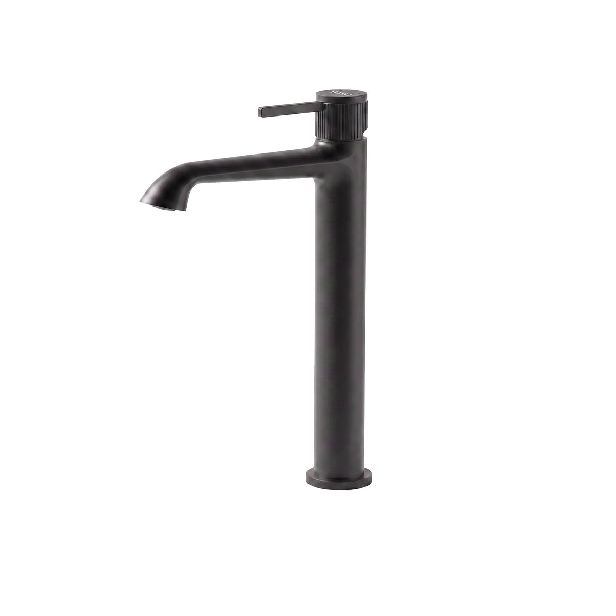 Aura Basin Mixer — Tall Neck, Matt Black | Yoso