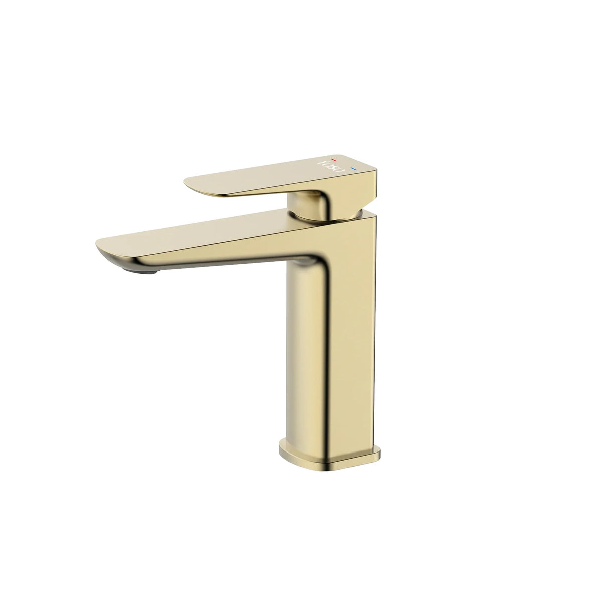 Luxor Basin Mixer — Tall Neck, Brushed Gold | Yoso