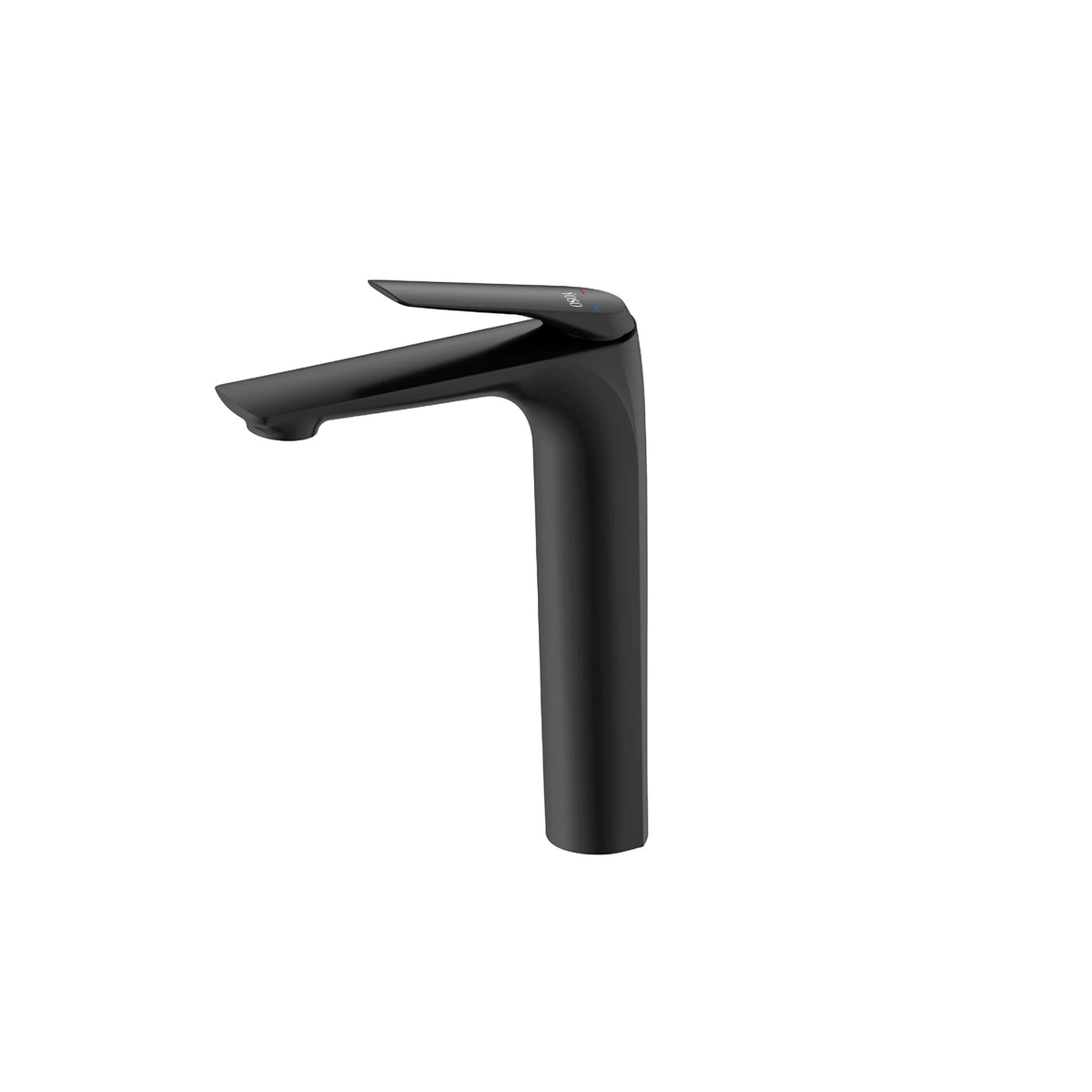 Nuvella Basin Mixer — Tall Neck, Matt Black | Yoso