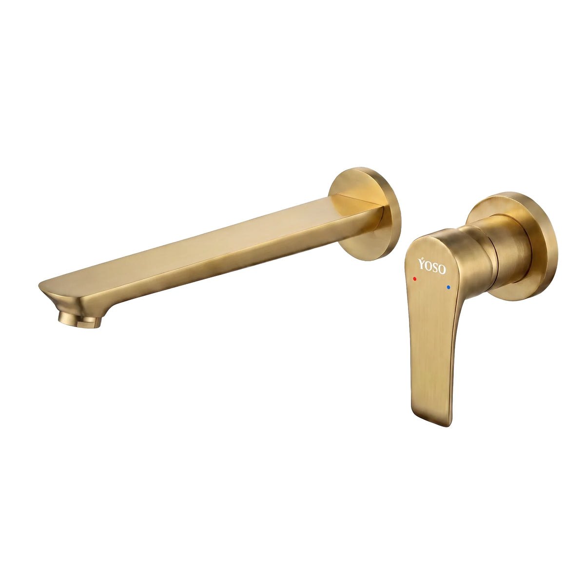 Vegas Wall Mounted Faucet, Zirconium Gold | Yoso