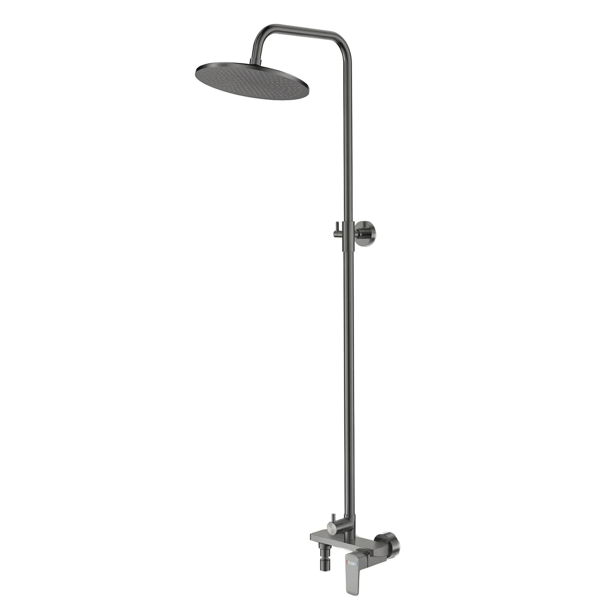 Wales Concealed Shower Mixer - Gun Metal