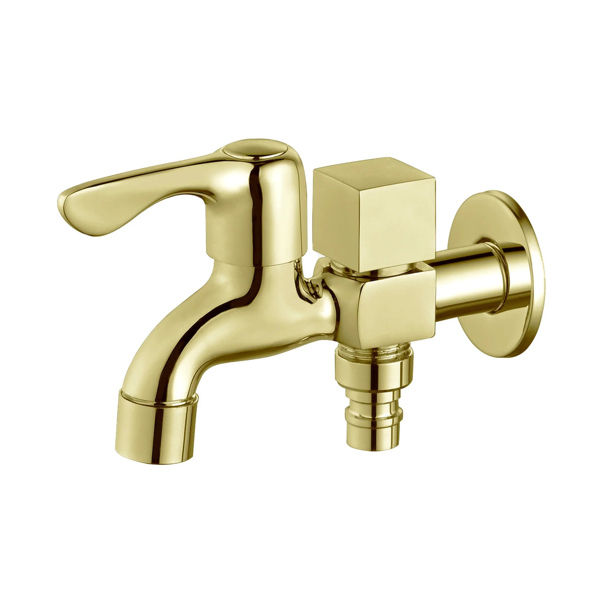 YOSO Double Bib Cock 002 - Zirconium Gold