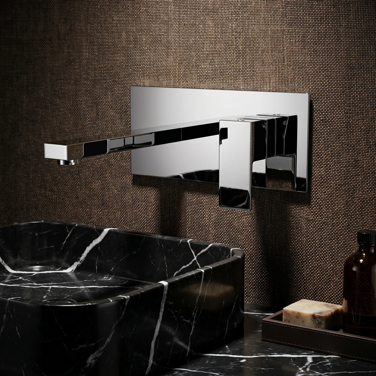 New York Style Wall Mixer - Chrome | Yoso