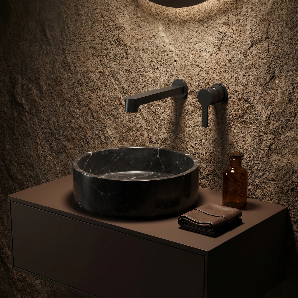 Paris Style Concealed Faucet - Matt Black | Yoso