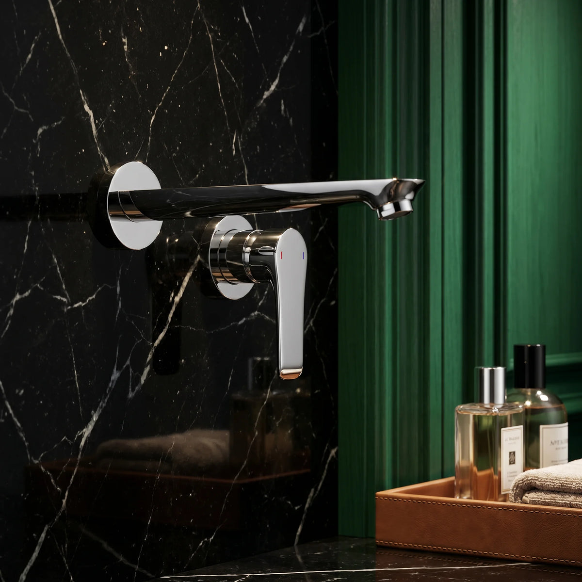 Vegas Style Wall Mixer - Chrome | Yoso