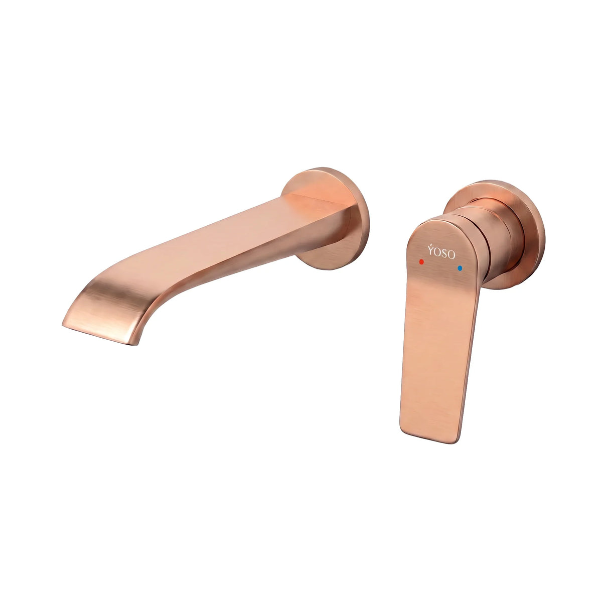 Arizona Wall Mounted Faucet, Rose Gold | Yoso