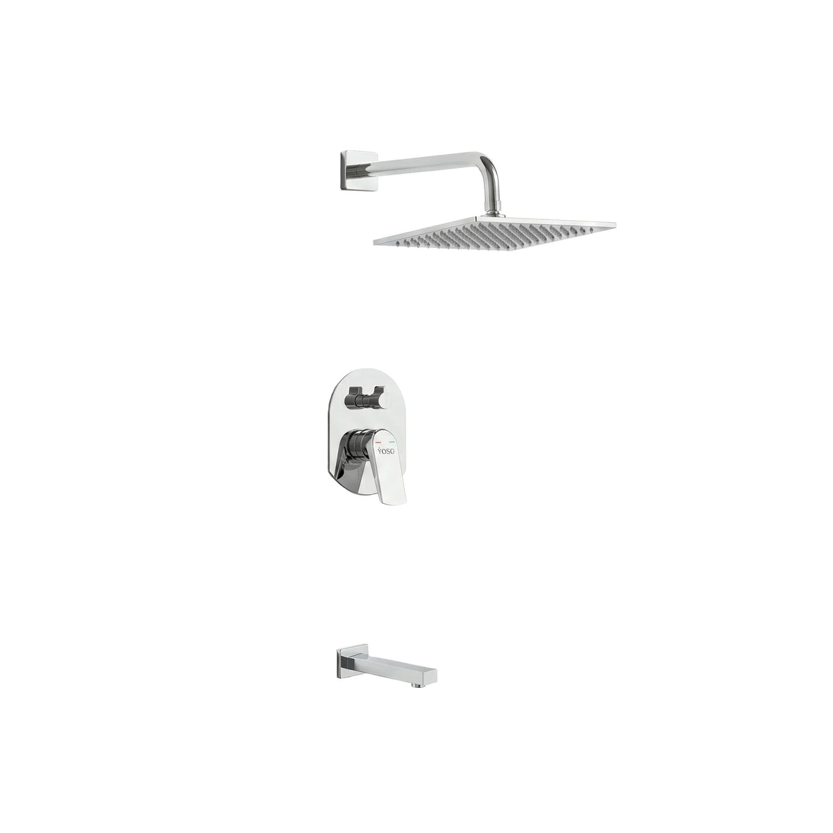 Ark Concealed Shower Set - Chrome