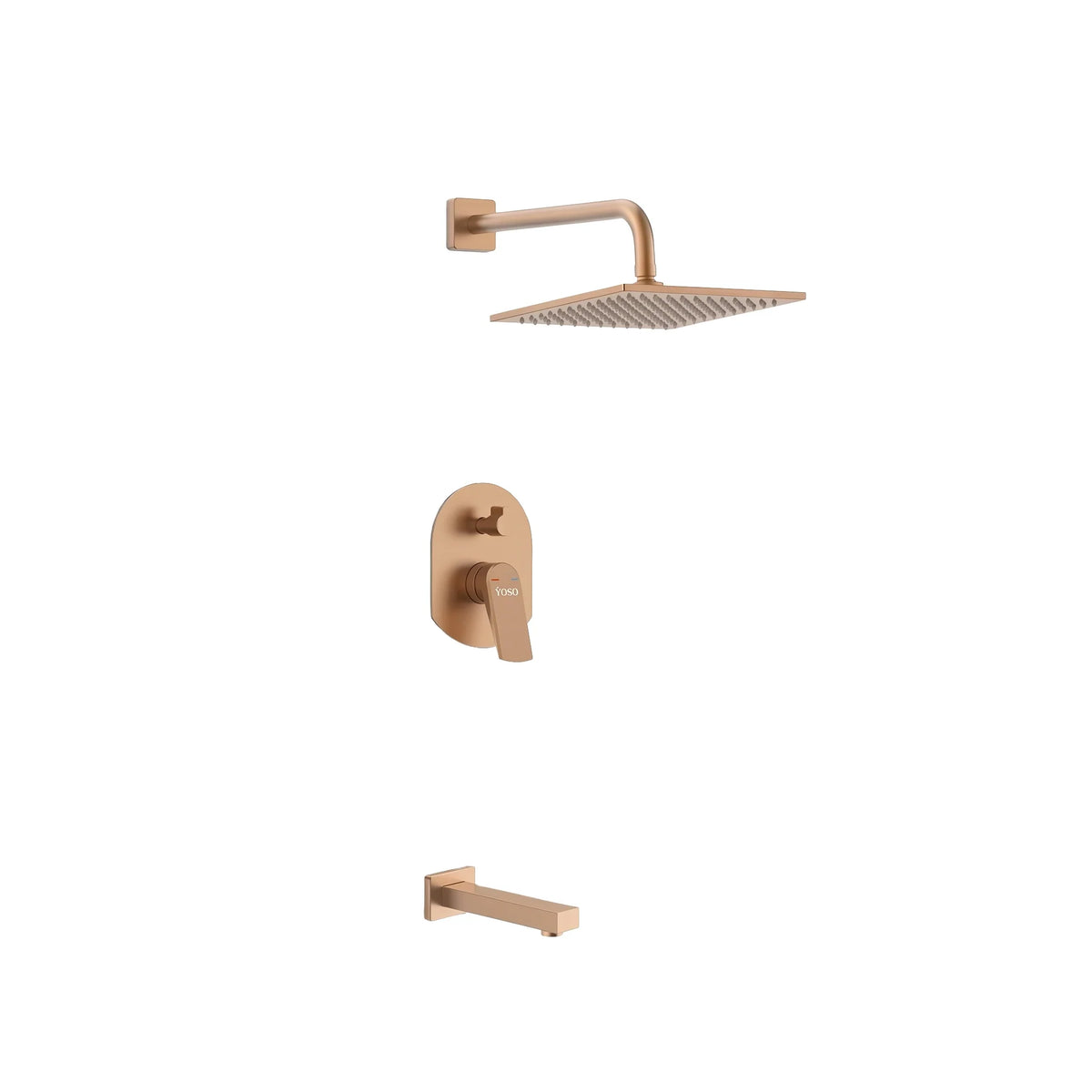 Ark Concealed Shower Set - Rose Gold