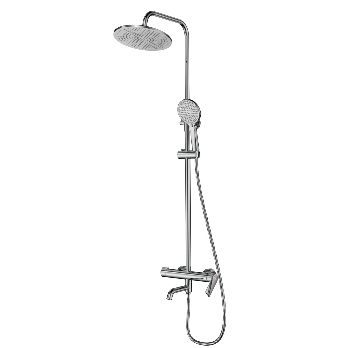 Belgium Concealed Shower Mixer - Chrome