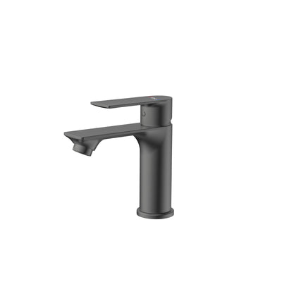 YOSO Belgium Basin Mixer — Standard Height - Gun Metal