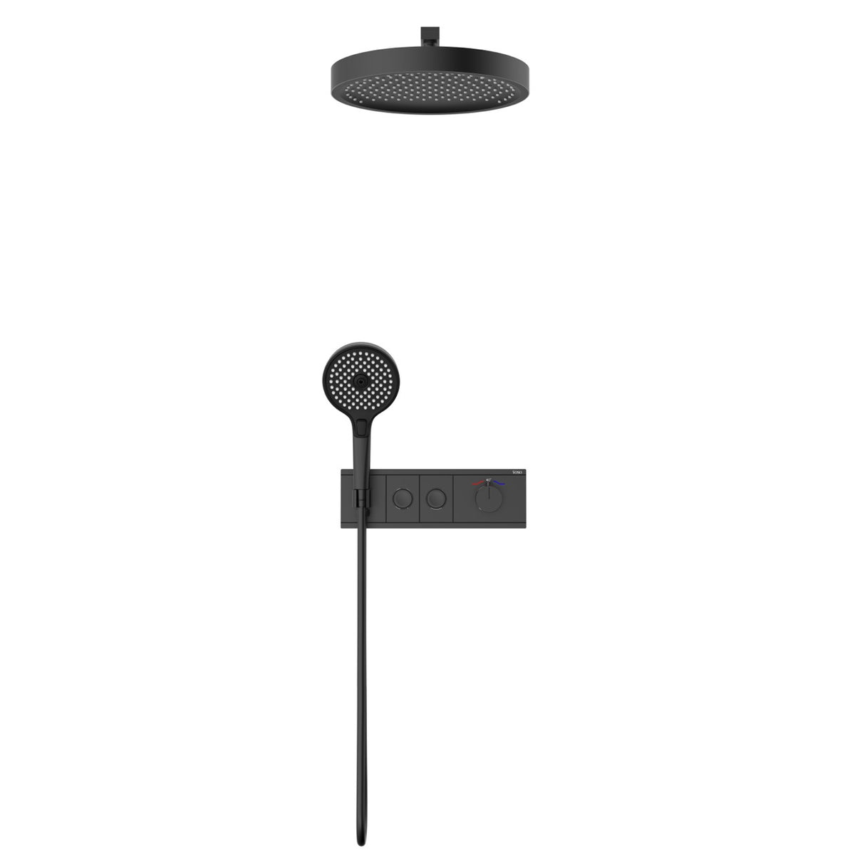 Berlin - Wall Mounted Concealed Shower Set