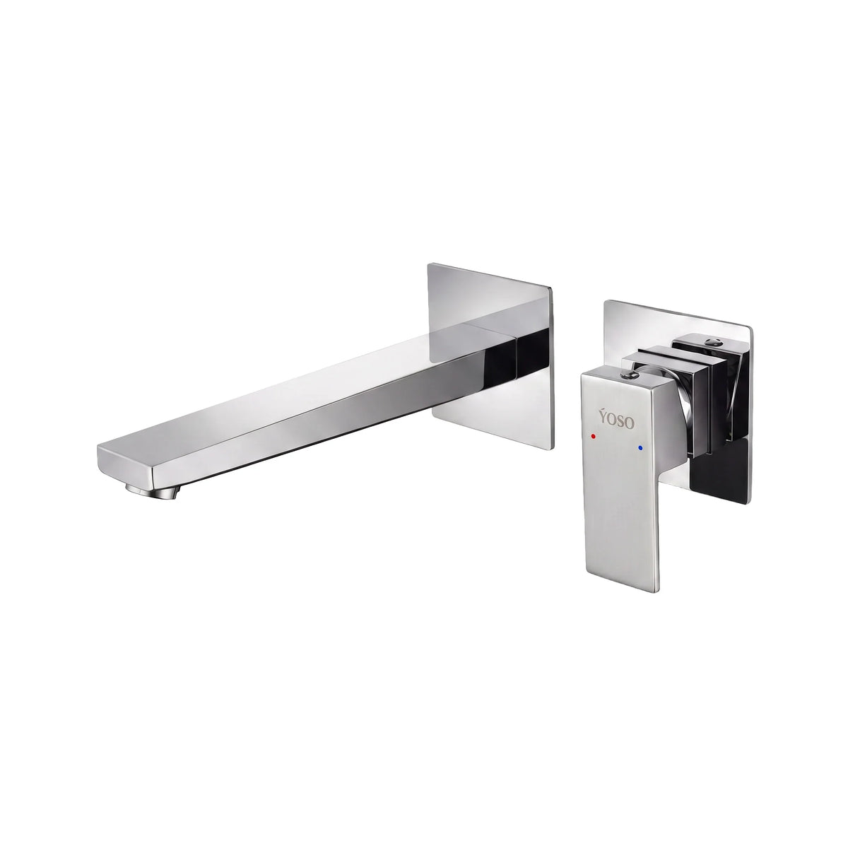 Boston Wall Mounted Faucet, Chrome | Yoso