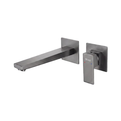 Boston Wall Mounted Faucet, Gun Metal | Yoso