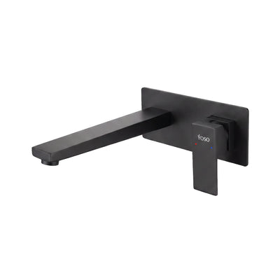 Boston Wall Mounted Faucet, Matt Black | Yoso