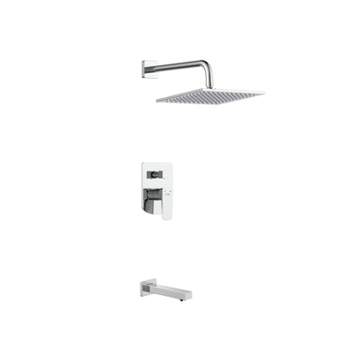 Luxor Concealed Shower Set - Chrome