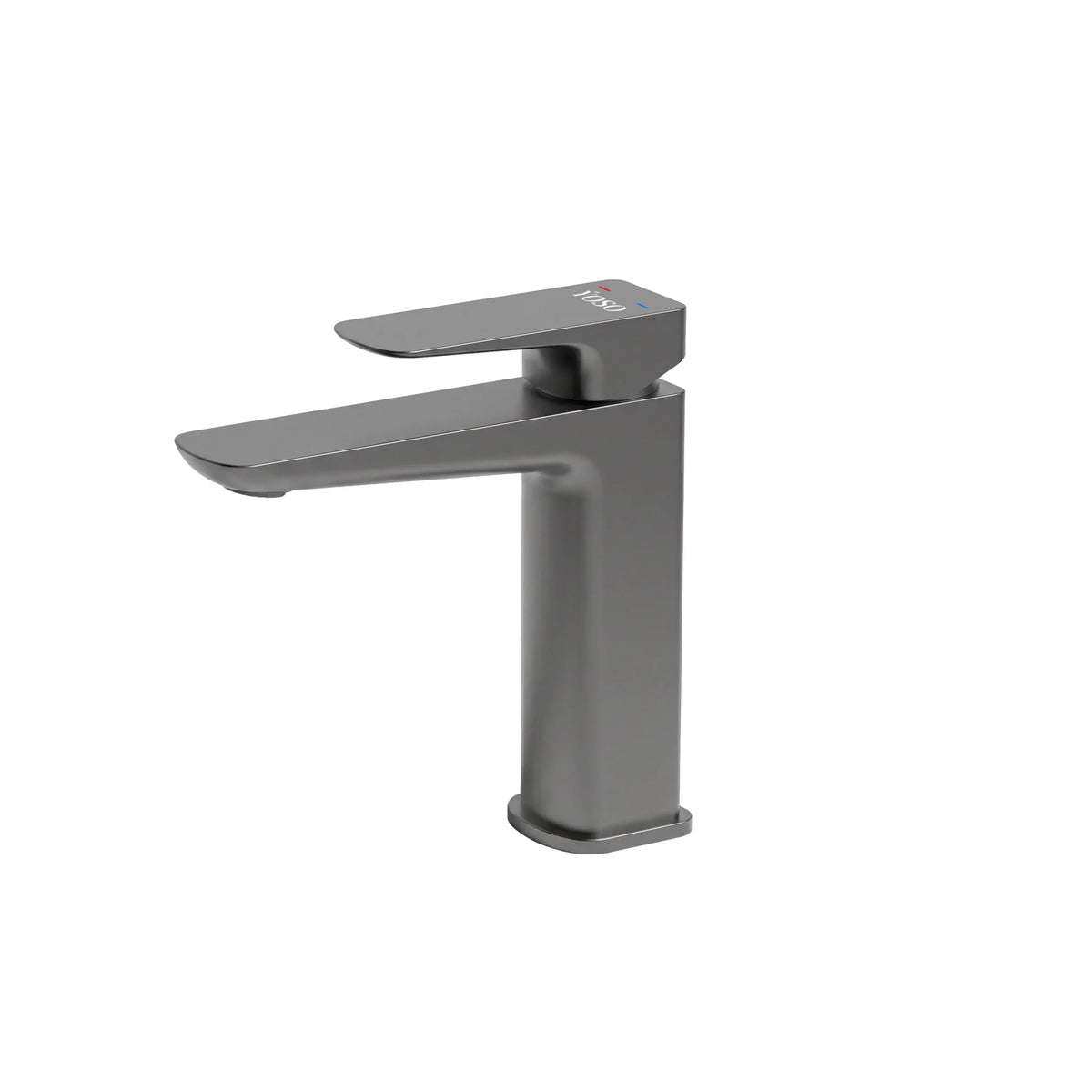 Luxor Basin Mixer — Tall Neck, Gun Metal | Yoso
