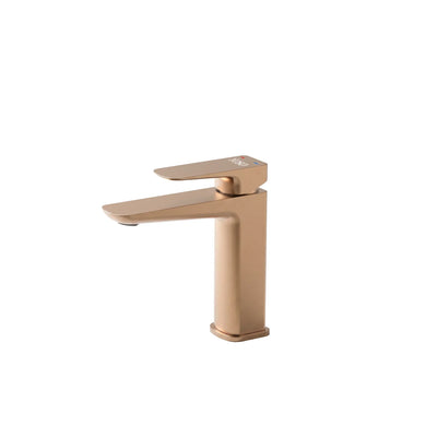 YOSO Luxor Basin Mixer — Standard Height - Rose Gold