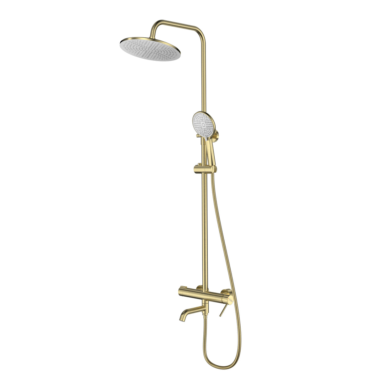 Lyon Concealed Shower Mixer - Brushed Gold