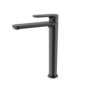 Milan Basin Mixer — Tall Neck, Gun Metal | Yoso