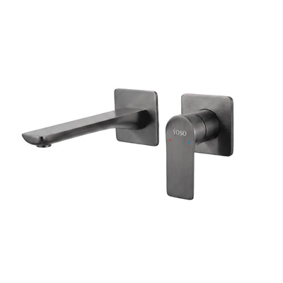 Nile Style Wall Faucet, Gun Metal | Yoso