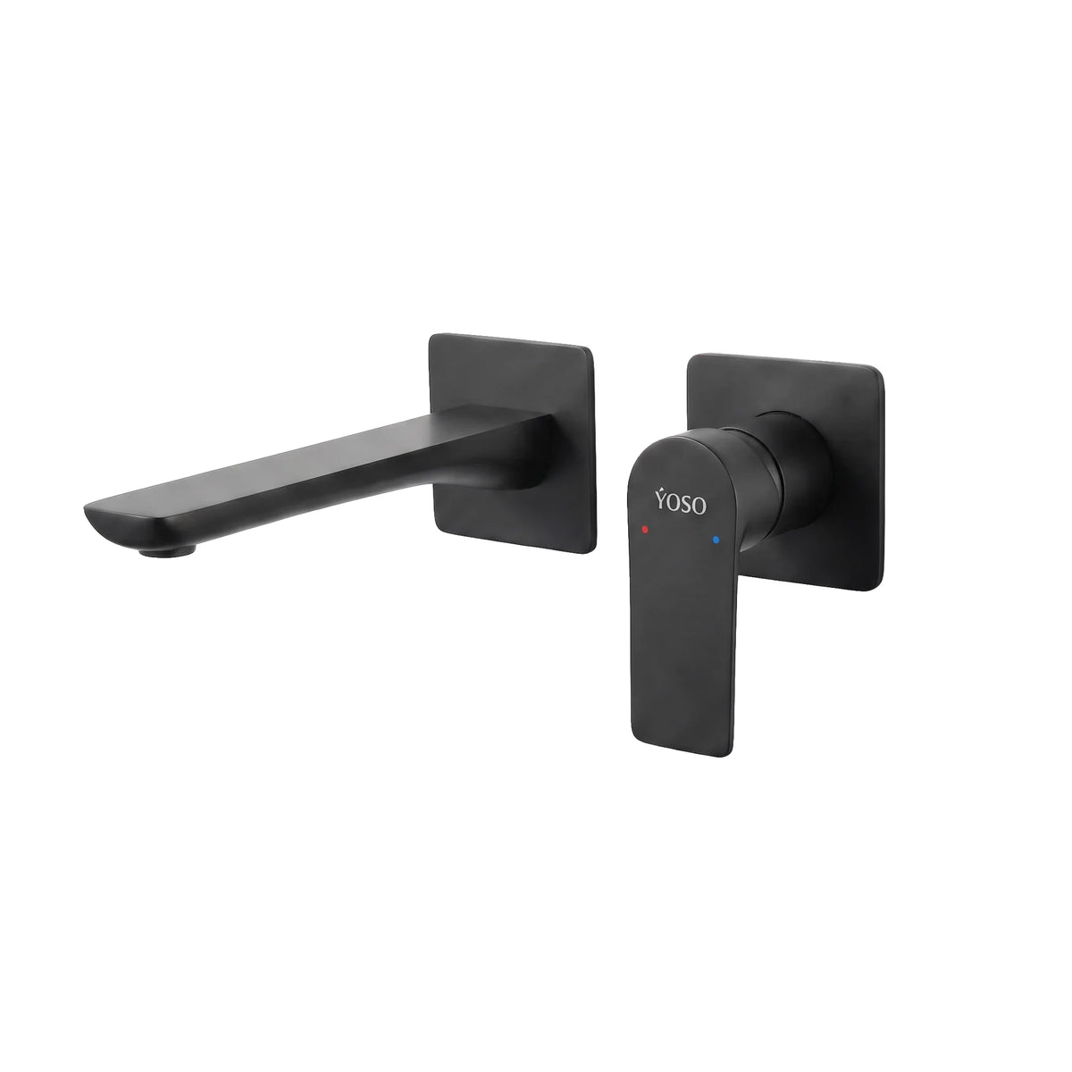 Nile Style Wall Faucet, Matt Black | Yoso