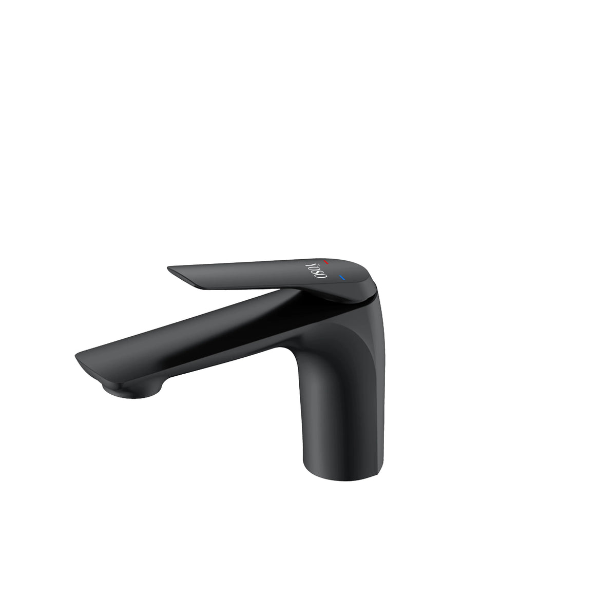 YOSO Nuvella Basin Mixer — Standard Height - Matt Black