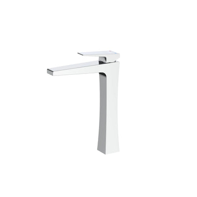 Quadra Basin Mixer — Tall Neck, Chrome | Yoso