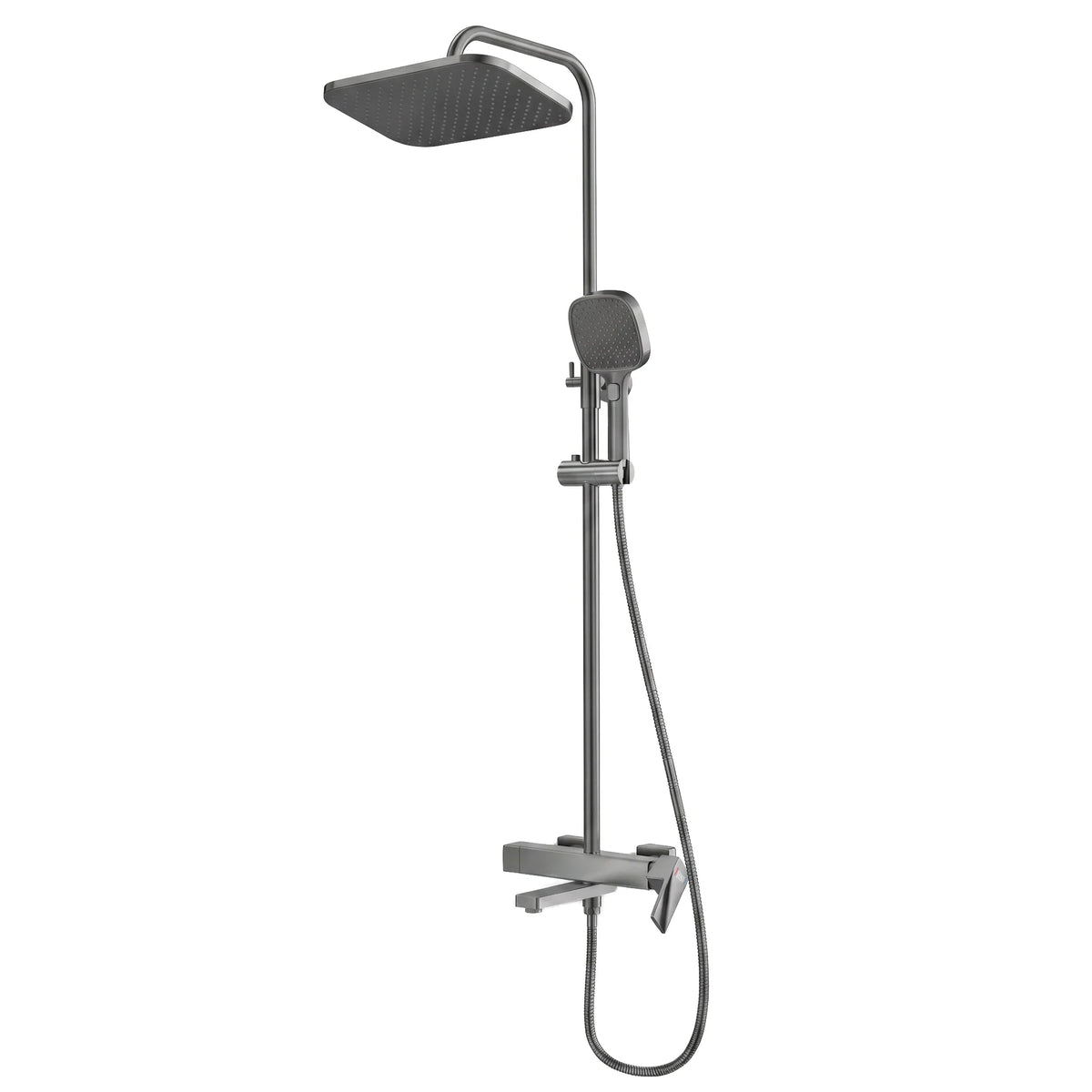 Texas Concealed Shower Mixer - Gun Metal