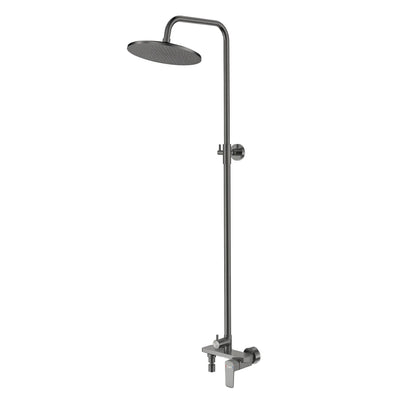 Wales Concealed Shower Mixer - Gun Metal
