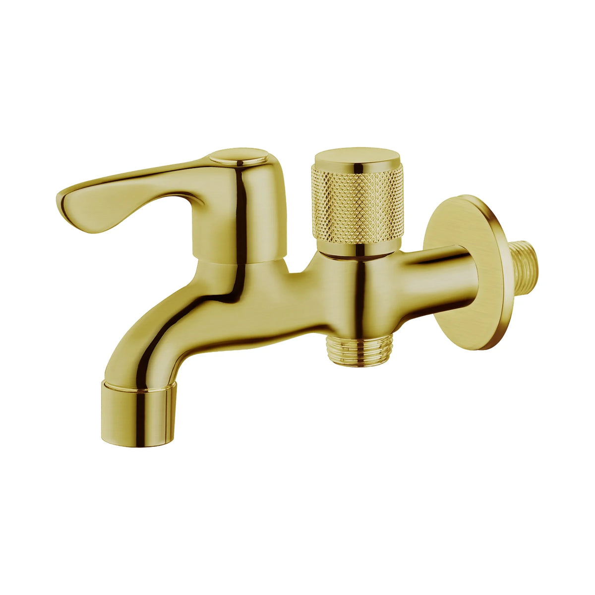 YOSO Double Bib Cock 001 - Brushed Gold