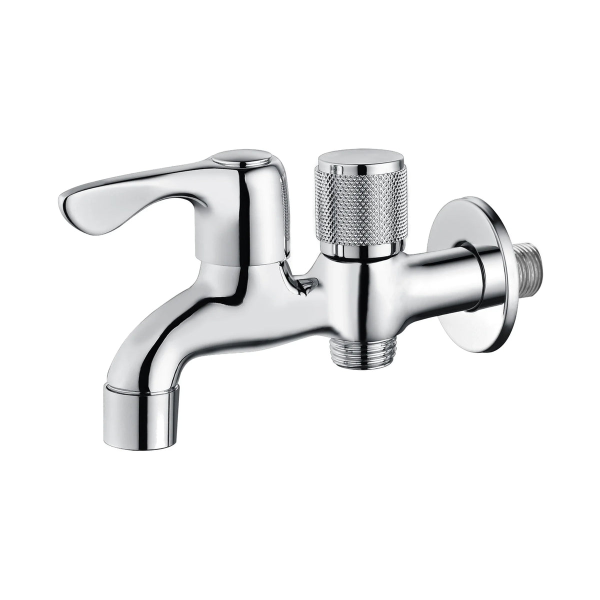 YOSO Double Bib Cock 001 - Chrome