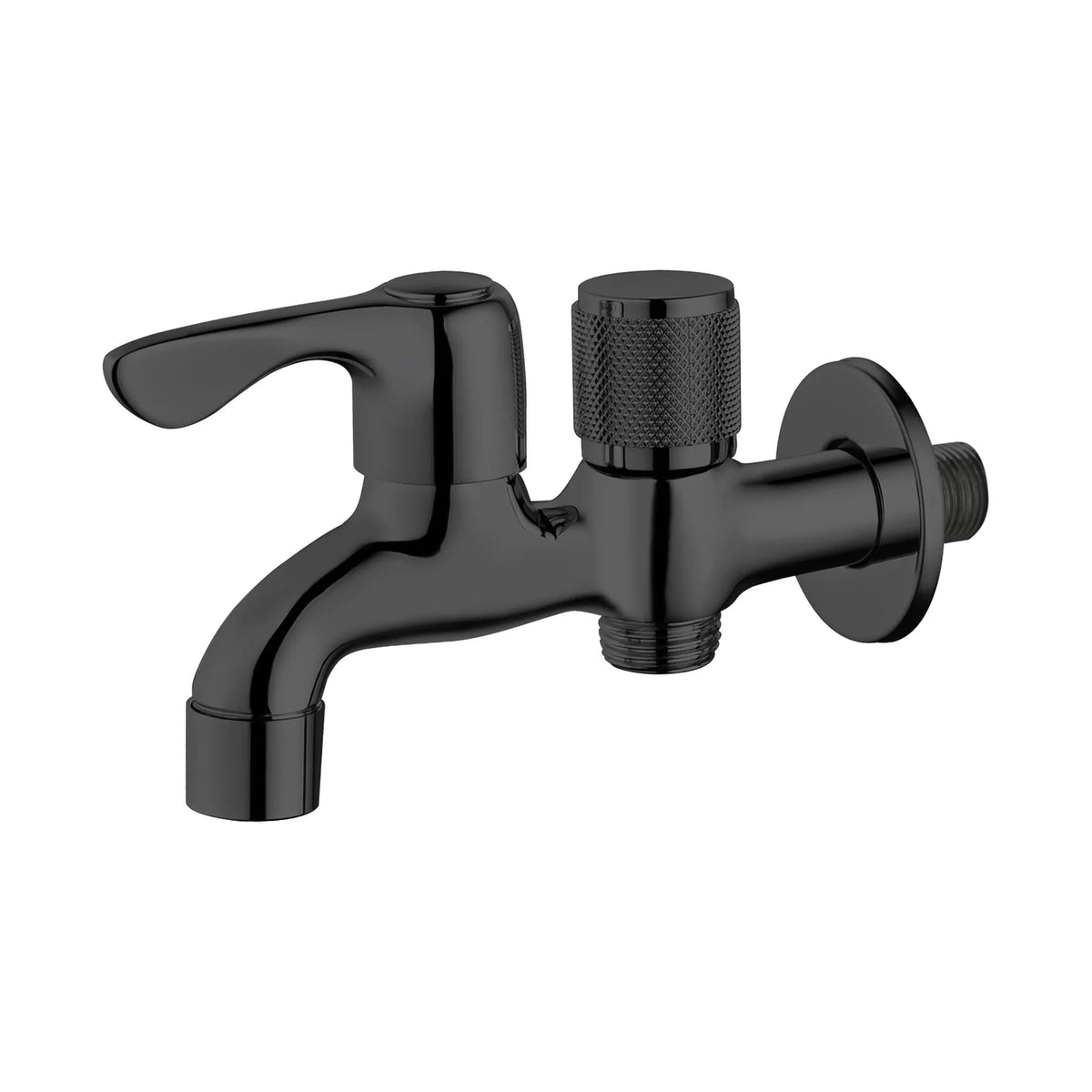 YOSO Double Bib Cock 001 - Matt Black