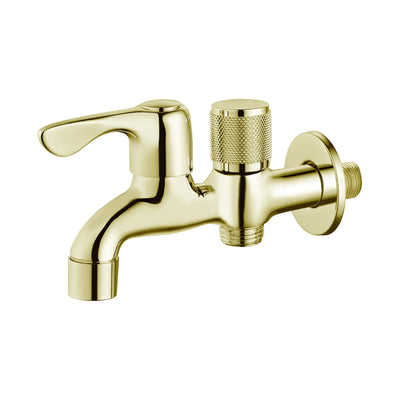 YOSO Double Bib Cock 001 - Zirconium Gold