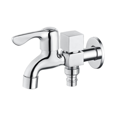 YOSO Double Bib Cock 002 - Chrome