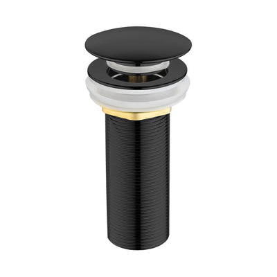 YOSO Pop-Up Waste Drain Long - Matt Black