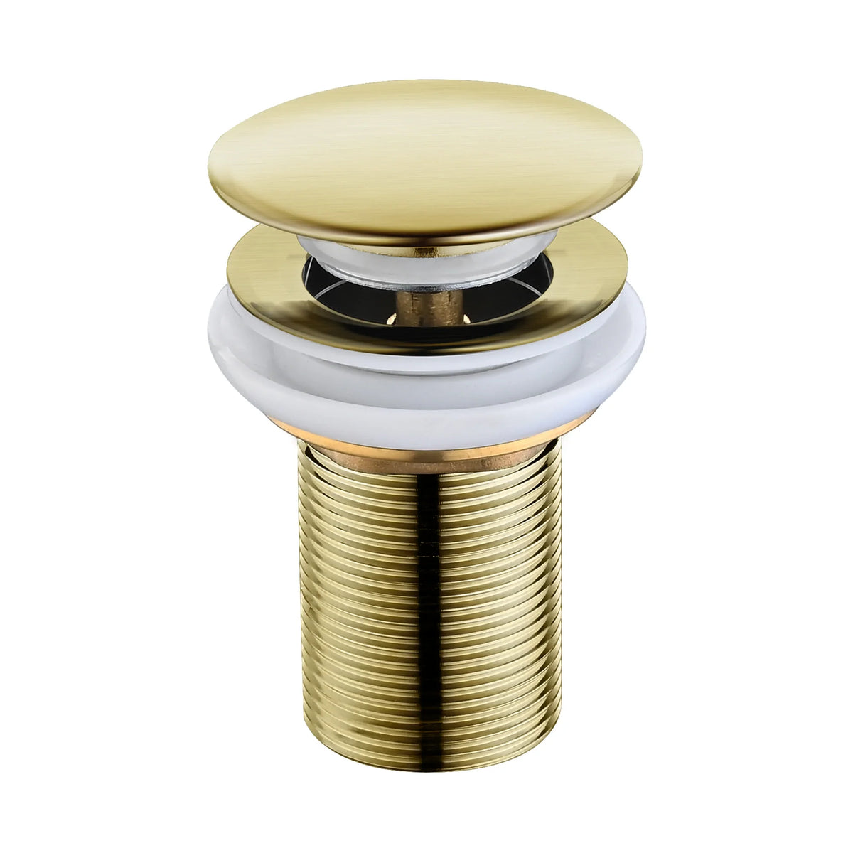 YOSO Pop-Up Waste Drain Short - Brushed Gold