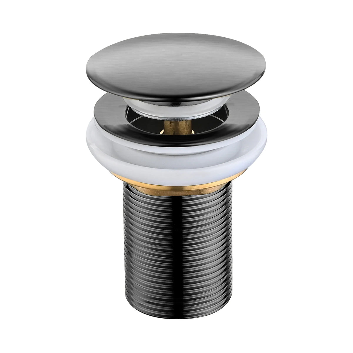 YOSO Pop-Up Waste Drain Short - Gun Metal