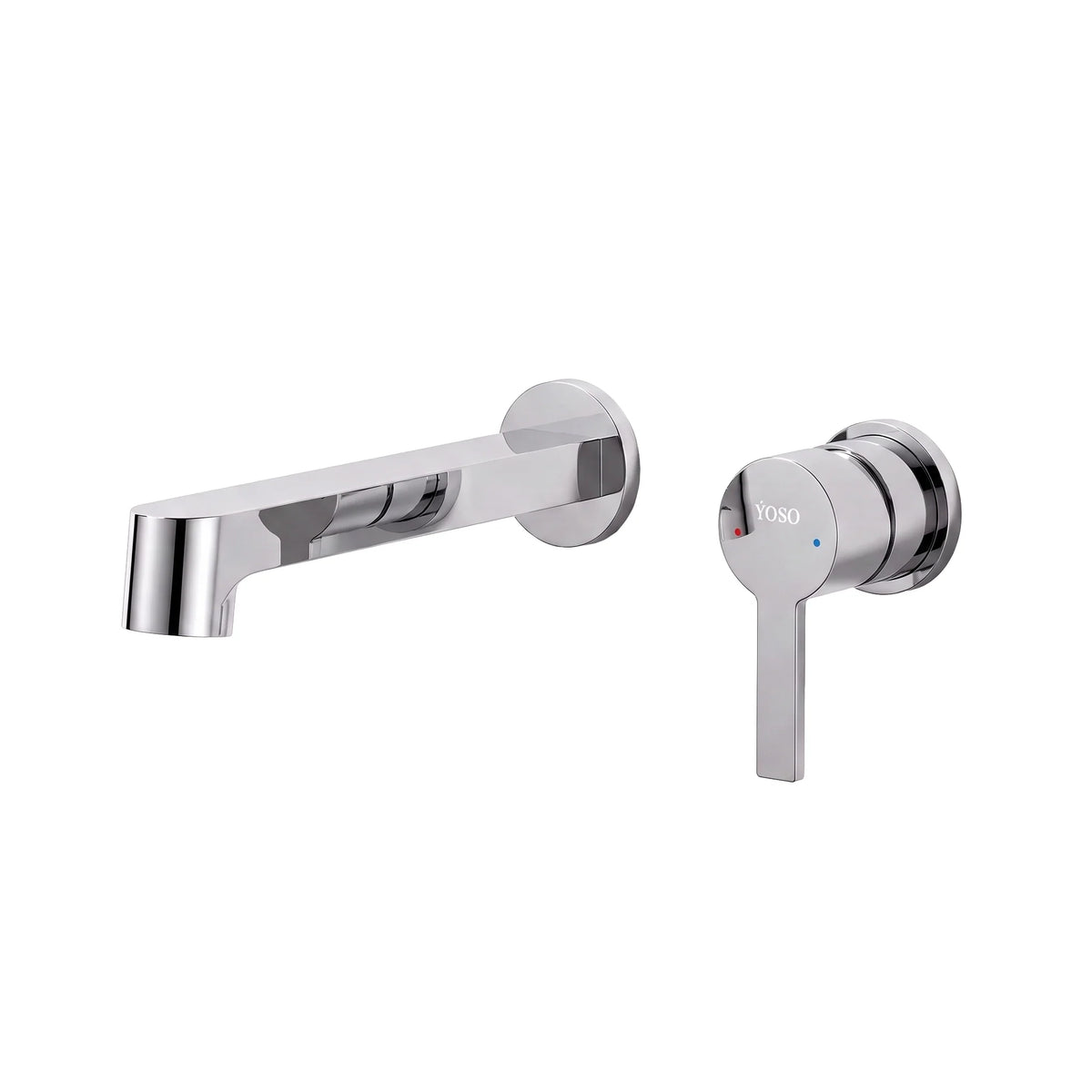 Paris Wall Mounted Faucet Basin Mixer - Chrome | Yoso