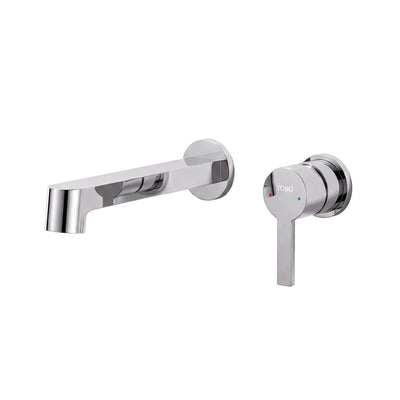 Paris Wall Mounted Faucet Basin Mixer - Chrome | Yoso